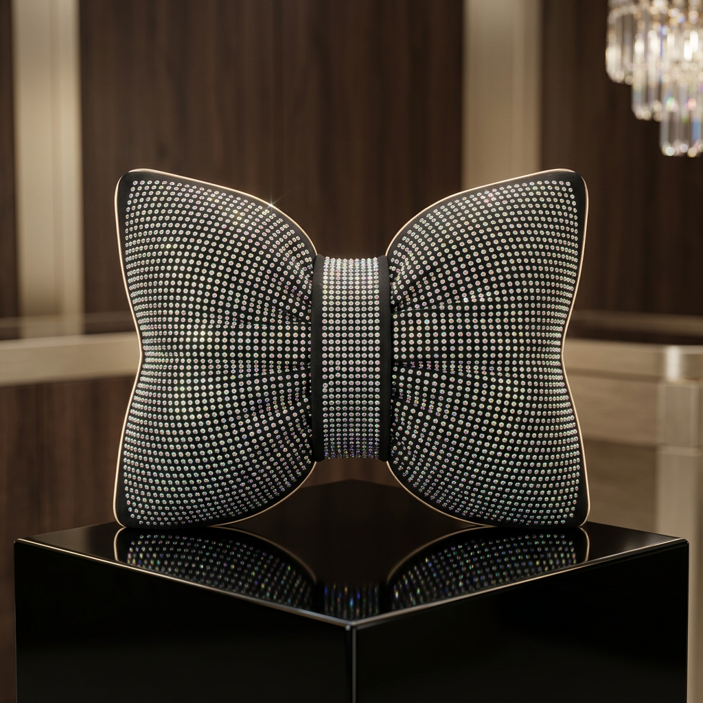 Aurora Couture Bow Cushion